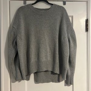 Grey Oversized Sweater